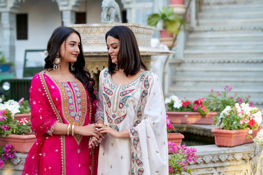 The Timeless Elegance of Thread Embroidery Salwar Suits
