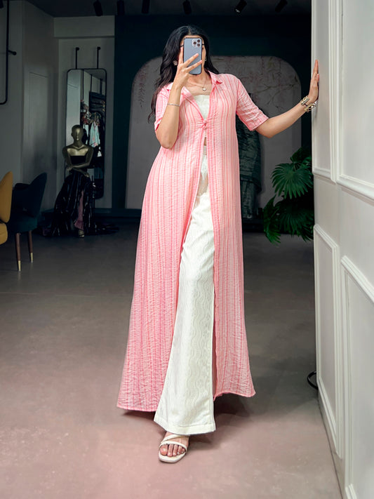 Party Wear Pink Color Dress