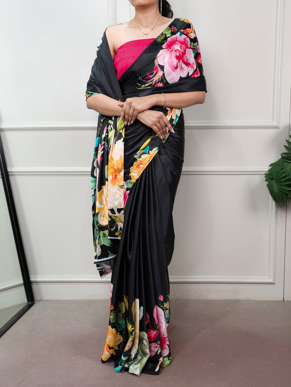 Satin Silk Festival Wear Saree