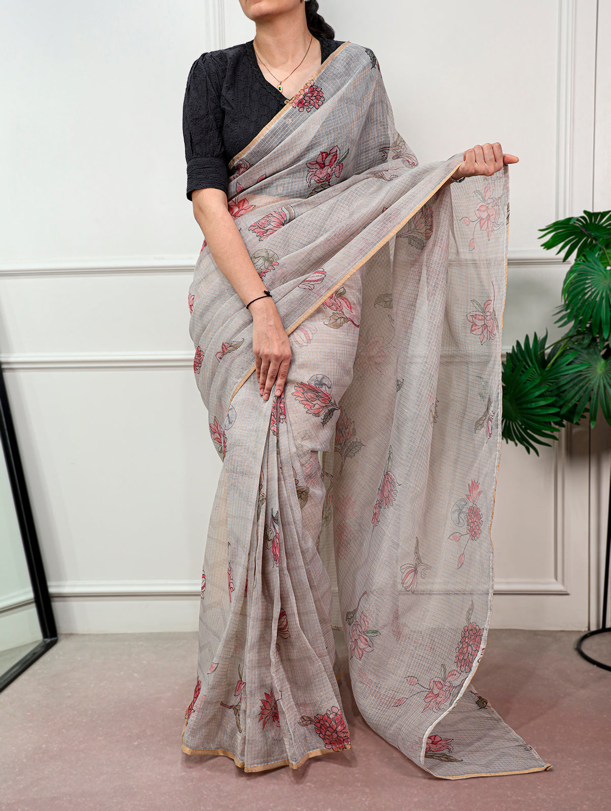 Indian Women Wear Kota Doria Saree