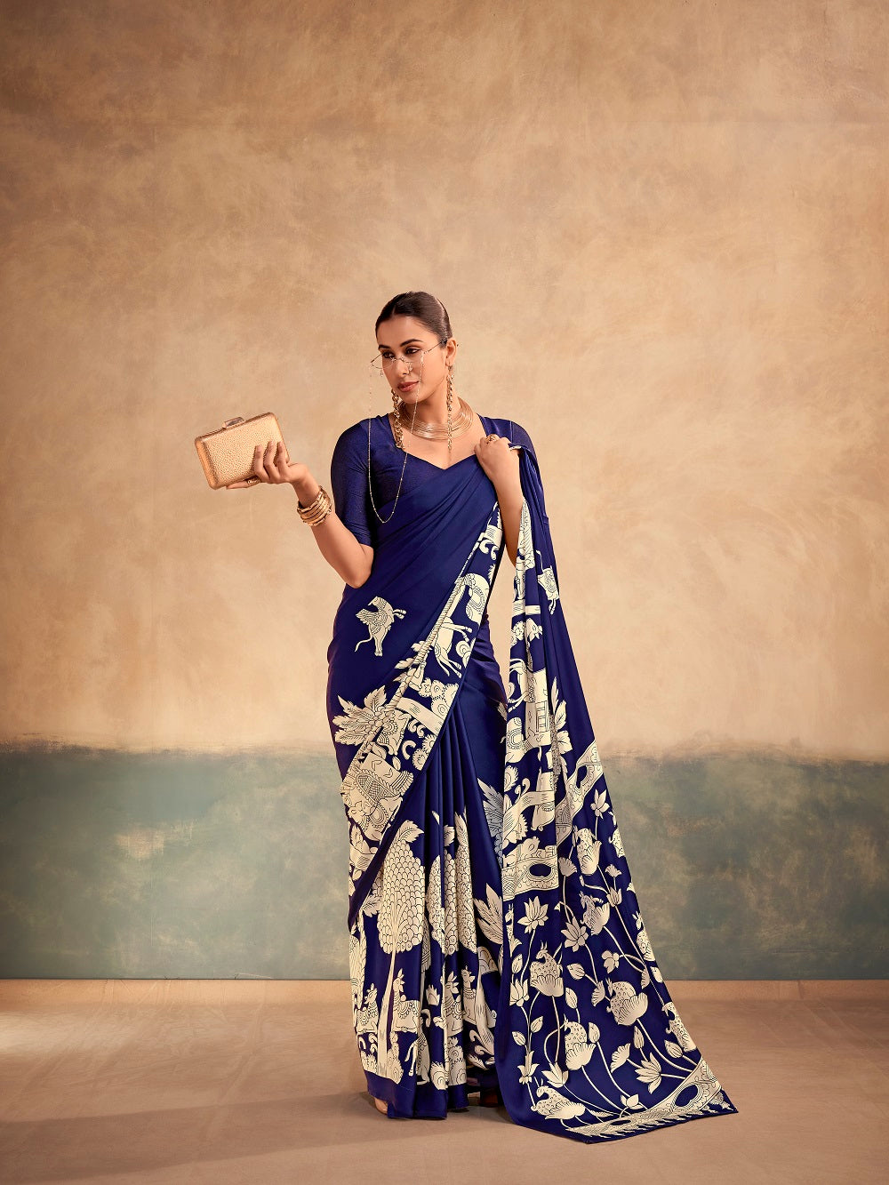 Festival Wear Satin Silk Saree