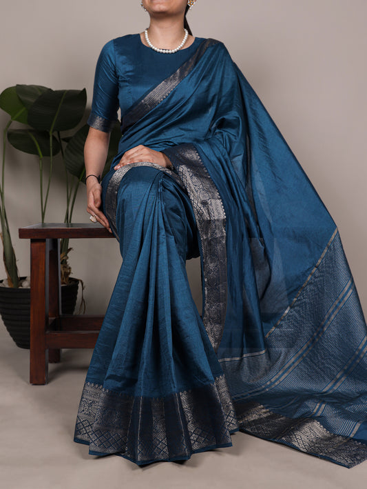 Traditional Wear Zari Weaving Saree
