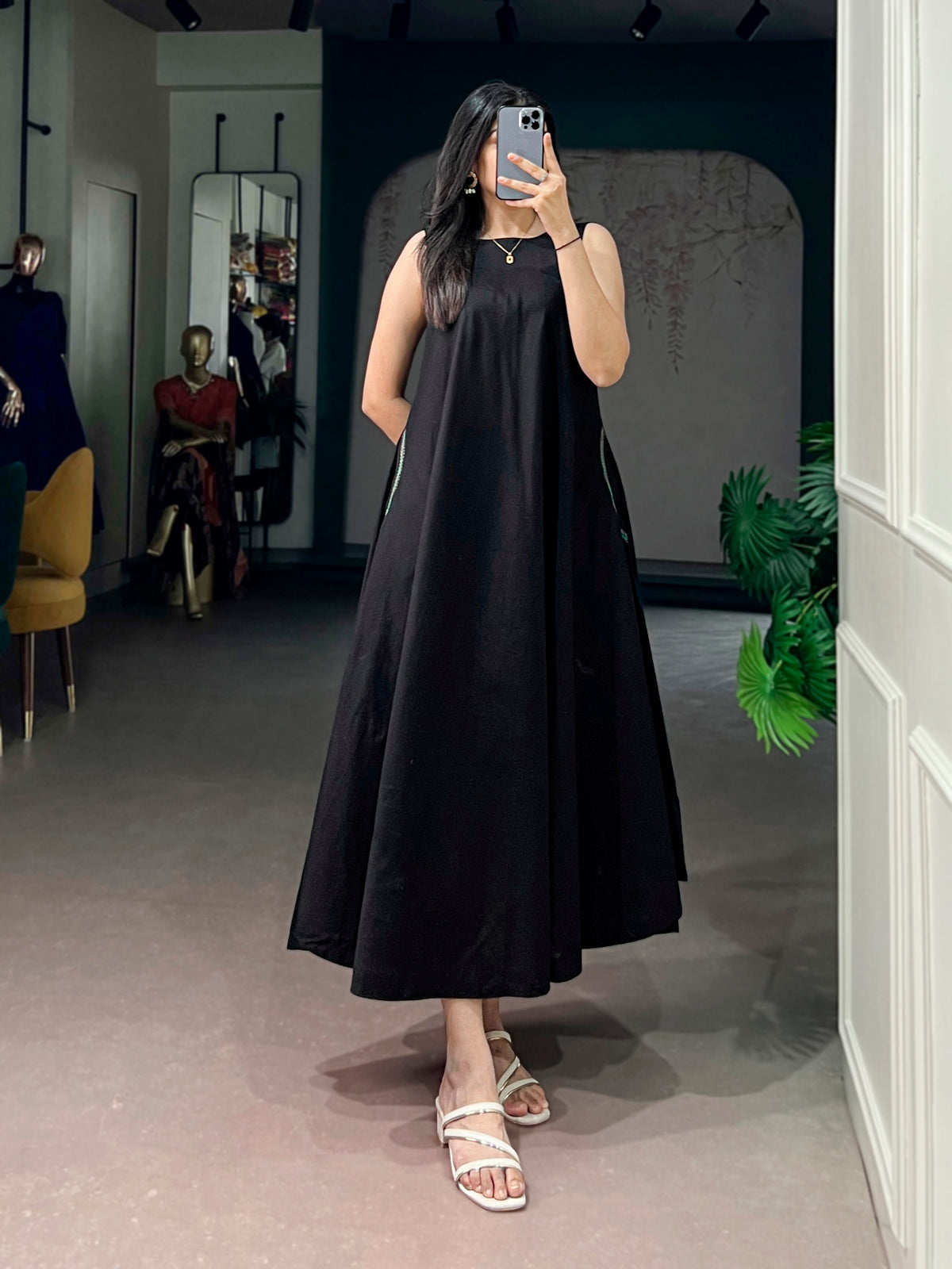 Casual Wear Khadi Cotton One Piece