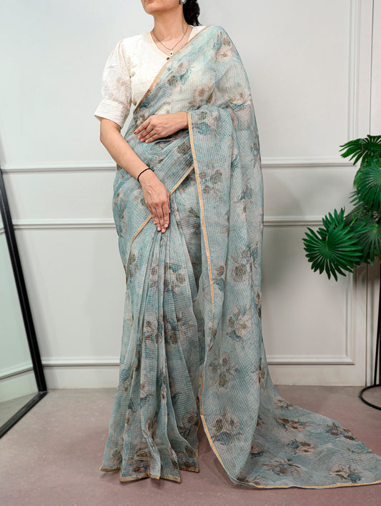 Light Weight Floral Printed Saree