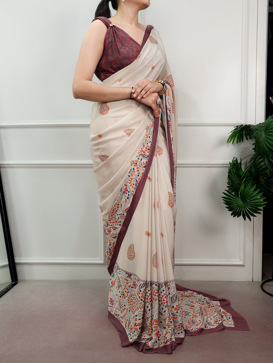Festive Wear Saree With Designer Pallu