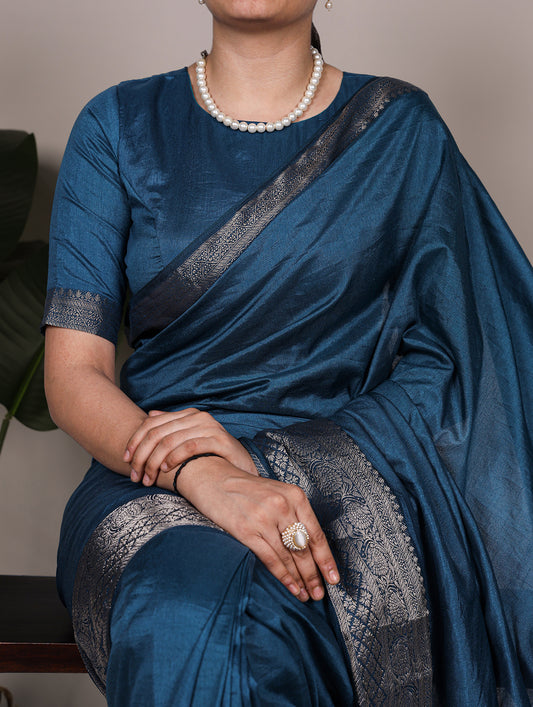 Traditional Wear Zari Weaving Saree